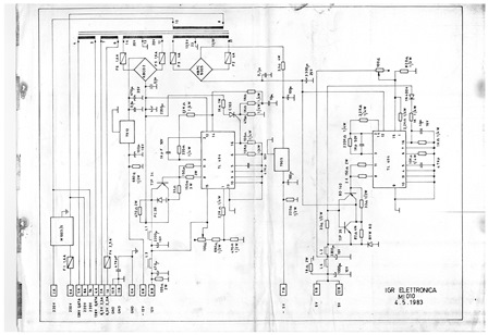 IGR Electronica MI010 Power Supply Schematic